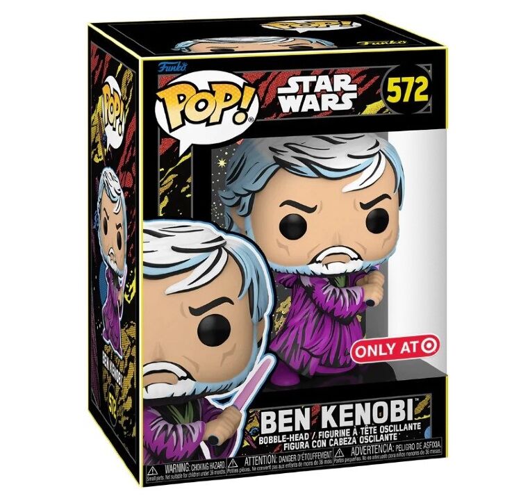 Фигурка Funko Star Wars: Retro Series - BEN KENOBI Фанко Бен Кеноби (Exclusive Only AT) 572