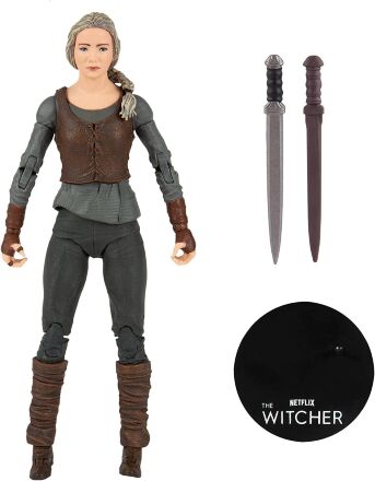 Фігурка McFarlane The Witcher Ciri Action Figure Відьмак Цирі 18 см.
