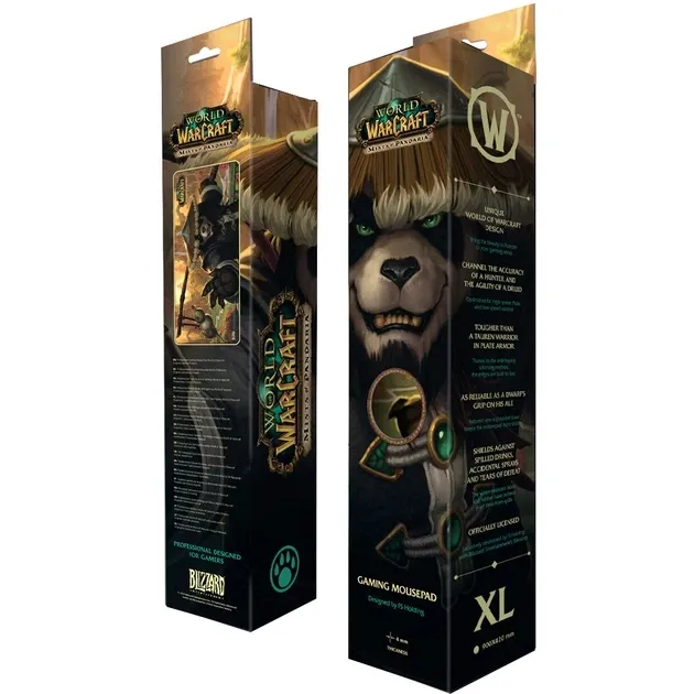 Килимок ігрова поверхня Blizzard World Of Warcraft Pandaria Limited Edition Пандарія XL (90*42 cm)