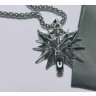 Кулон Геральта медальон 3D Ведьмак (The Witcher) с нержавеющей стали №5 