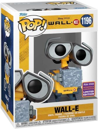 Фігурка Funko Pop Disney: Wall-E with Trash Cube фанко ВАЛІ (Funko 2022 Exclusive) 1196