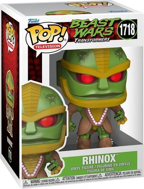 Фигурка Funko Beast Wars Transformers: Rhinox фанко Битвы Зверей Райнокс 1718