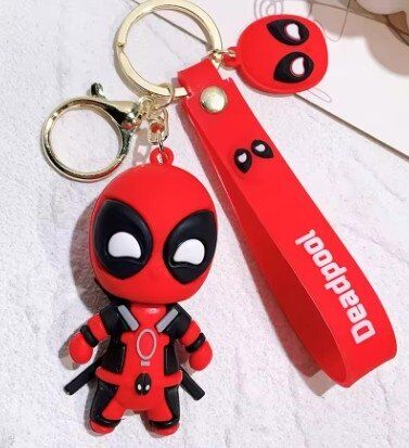 Брелок подвеска на рюкзак Marvel Deadpool Дедпул 3D Keychain Backpack