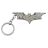 Брелок Batman Metal Keychain (цвет серый)