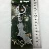 Брелок Batman Metal Keychain (колір сірий)